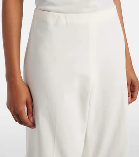 Khaite Walter cotton canvas flared pants 4