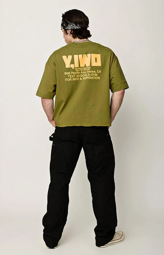 YIWO Beast Lift Cropped T-Shirt 4