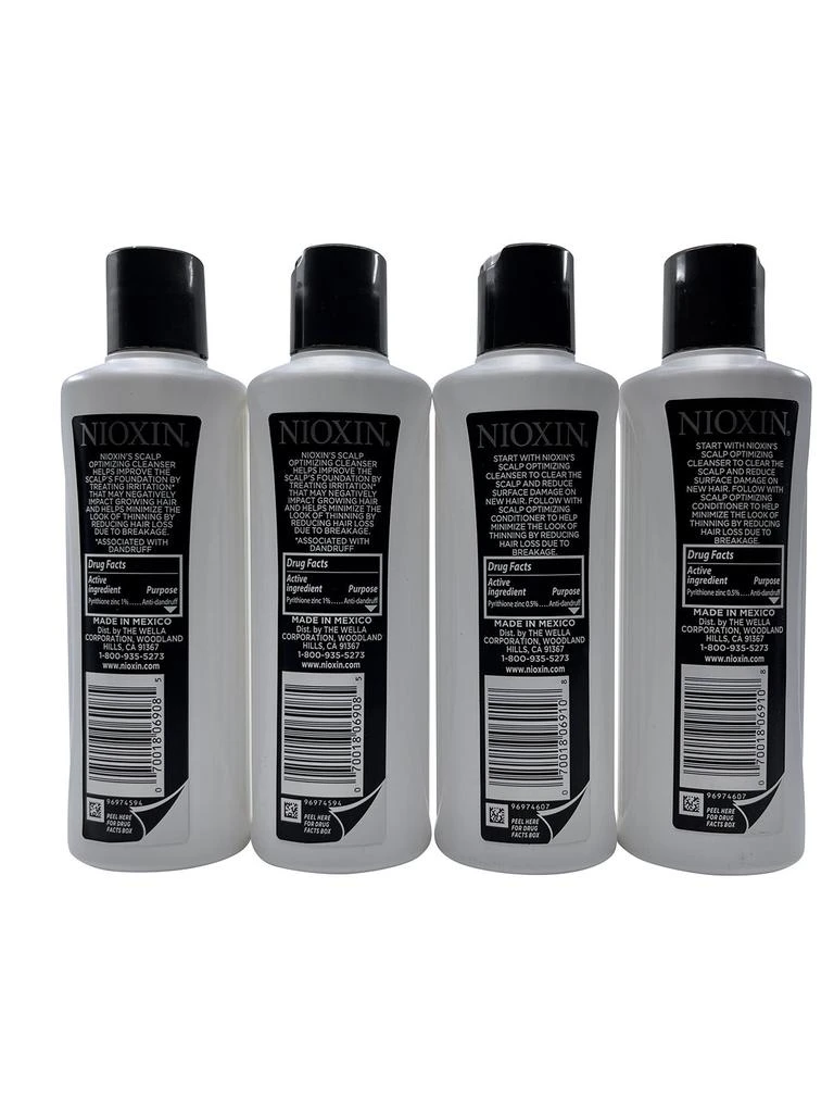 NIOXIN Pyrithione Zinc Dandruff Shampoo 6.7 OZ Duo &  Conditioner 6.7 OZ Duo 3