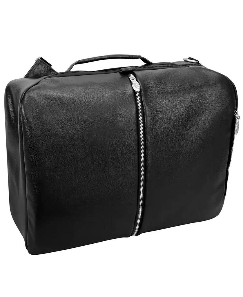 McKlein East Side 17" 2-In-1 Laptop Tablet Convertible Travel Backpack Cross-Body
