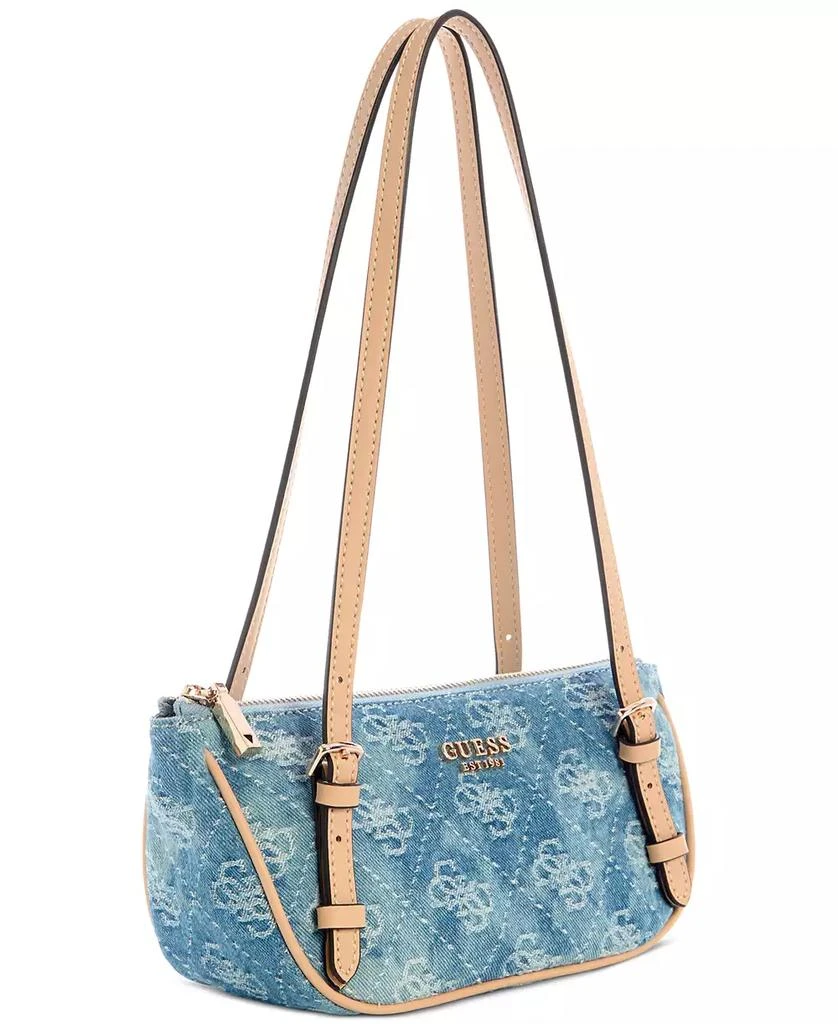 GUESS Cerelia Small Denim Shoulder Satchel 3