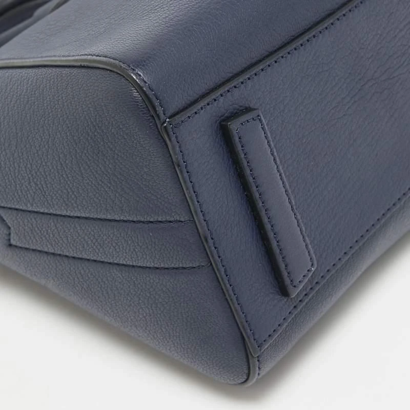 Givenchy Givenchy Navy Blue Leather Mini Antigona Satchel 13