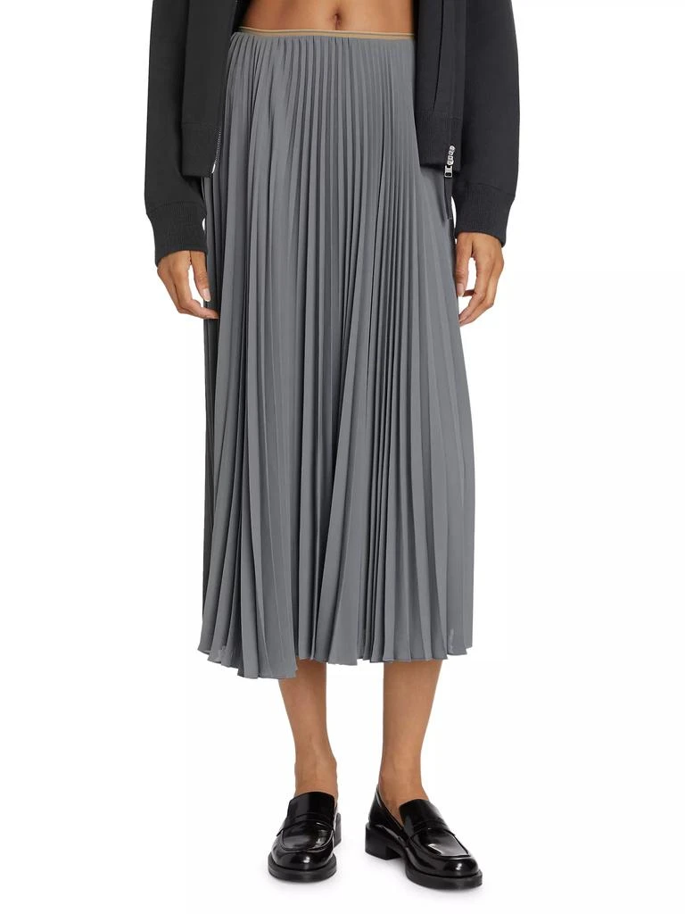 Vince Draped Pleated Skirt 3