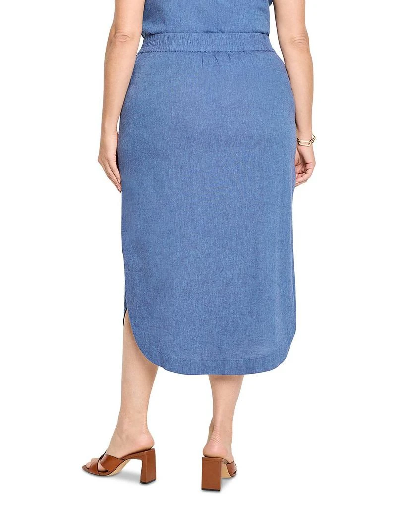 NIC+ZOE Plus Rumba Dip Midi Skirt 3
