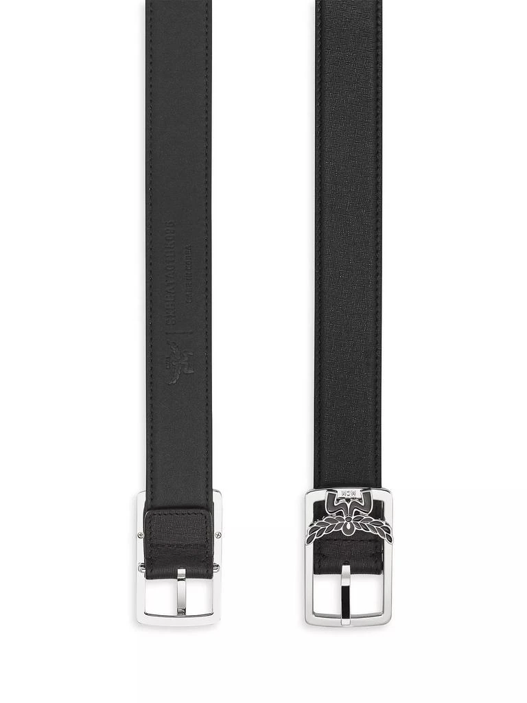 MCM Aren Leather Belt 2