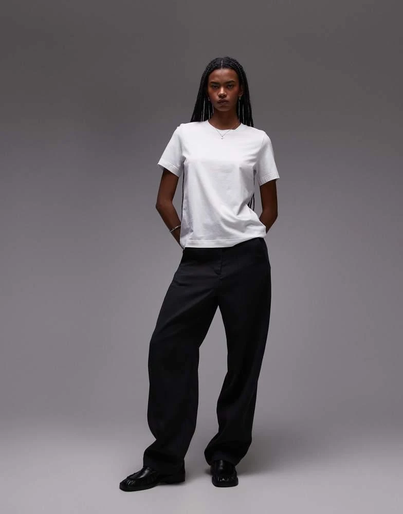 ARKET ARKET short sleeve t-shirt in white 2