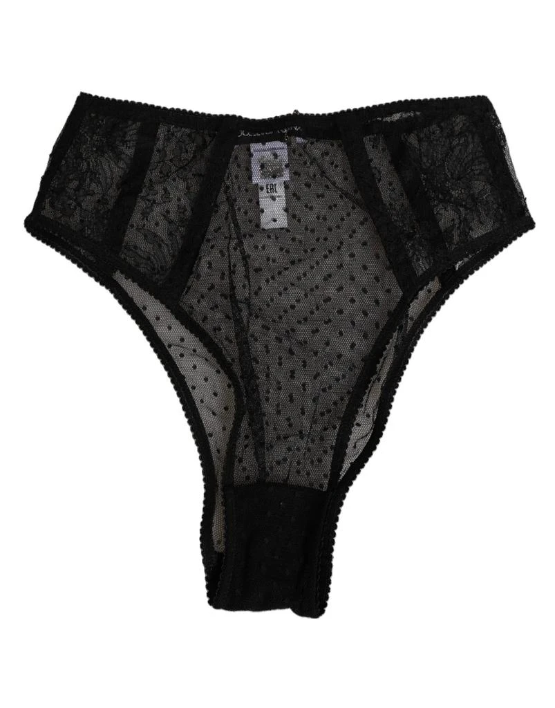 Dolce 
Gabbana Lace Polka Dot Mesh High Waist Women
s Underwear