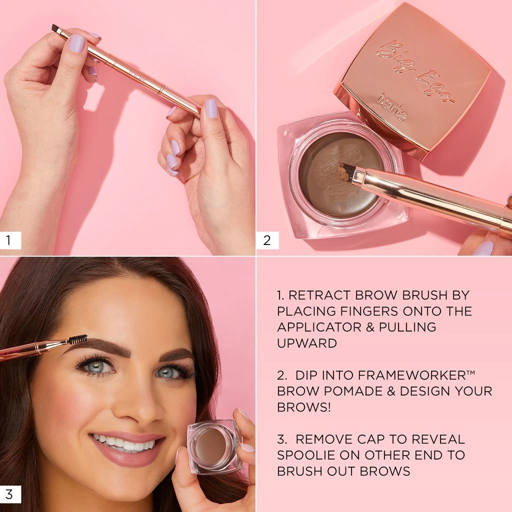 Tarte tarte Big Ego Frameworker Brow Pomade 0.14 oz. 5
