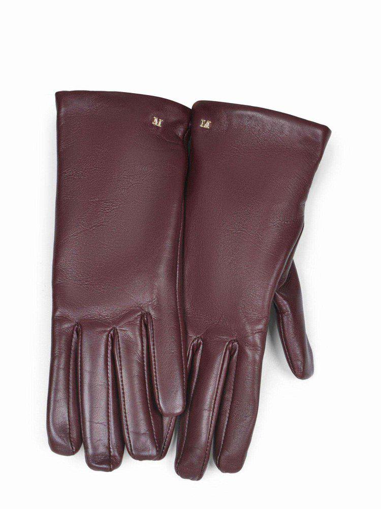 Max Mara Max Mara Logo-Plaque Gloves