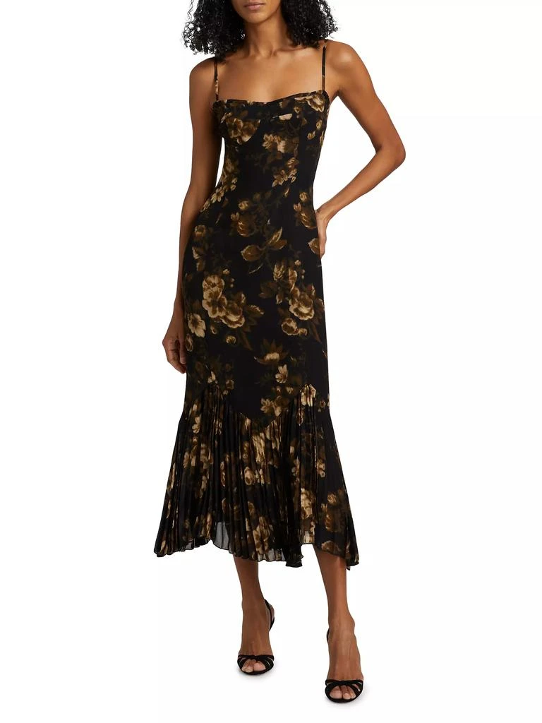 Reformation Aiko Floral Midi-Dress 3