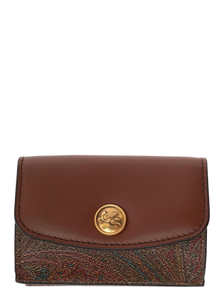 【ETRO】Paisley Bi-fold Wallet Etro Paisley Bifold Wallet