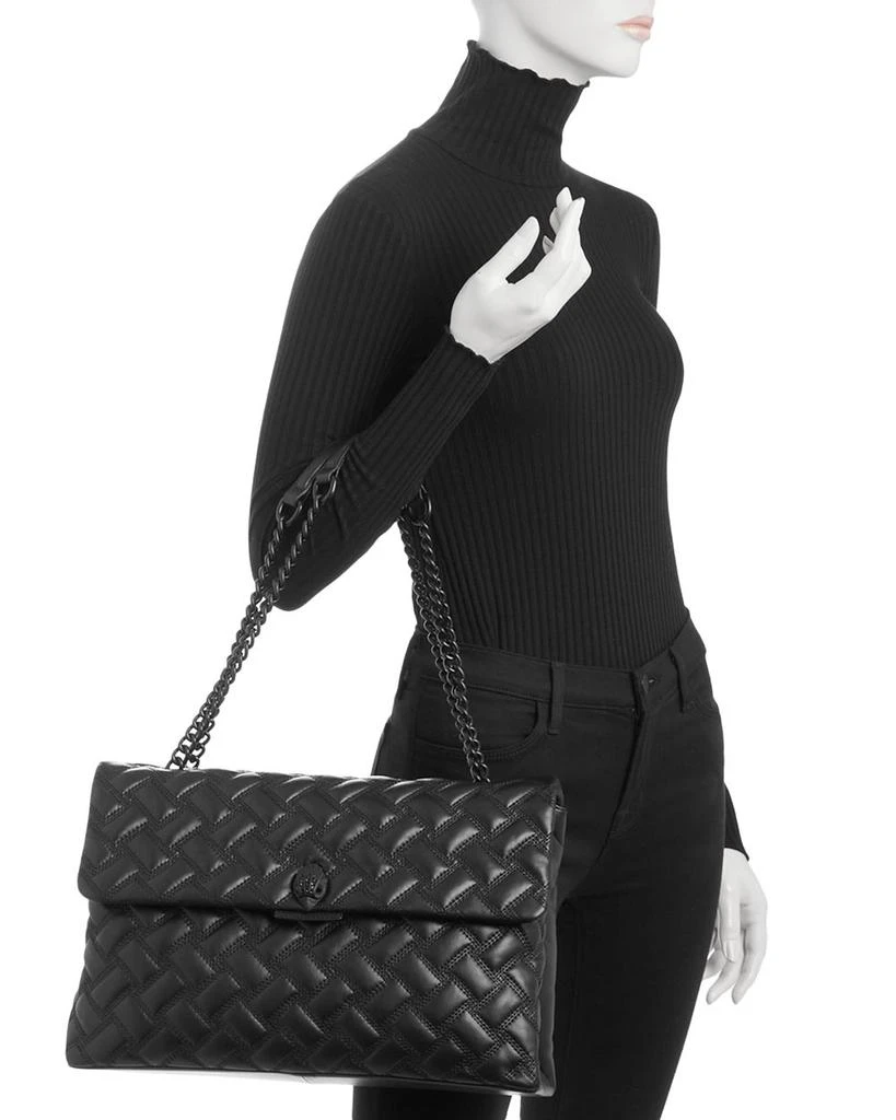 Kurt Geiger Kensington Drench XXL Quilted Leather Shoulder Bag 2