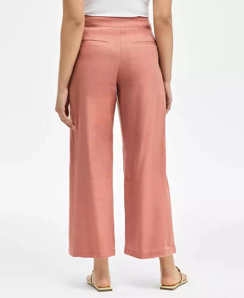 INC International Women's Button-Trim Wide-Leg Pants, Created for Macy's 2