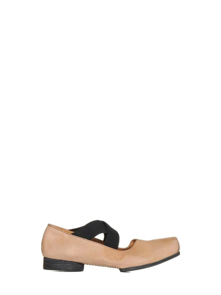 Uma Wang UMA WANG | Leather ballerina flats with 23 mm square toe | Women | 40 1