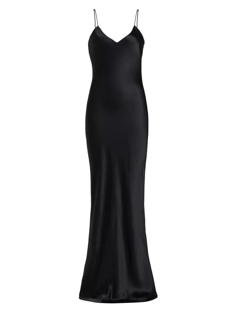 Nili Lotan Cami Silk Charmeuse Gown 1