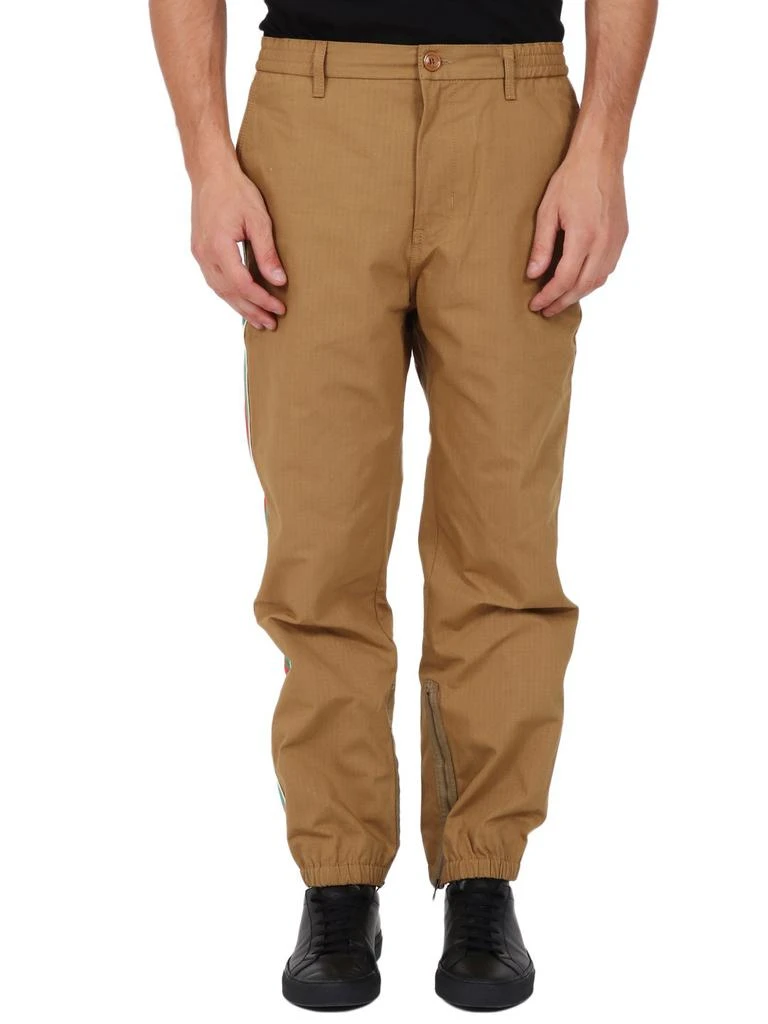 Gucci Gucci Web Straight-Leg Trousers 3