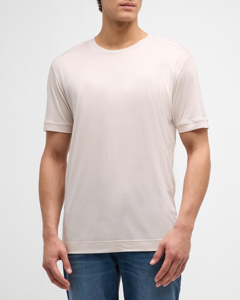 Zimmerli Men's Lyocell Short-Sleeve Crewneck T-Shirt