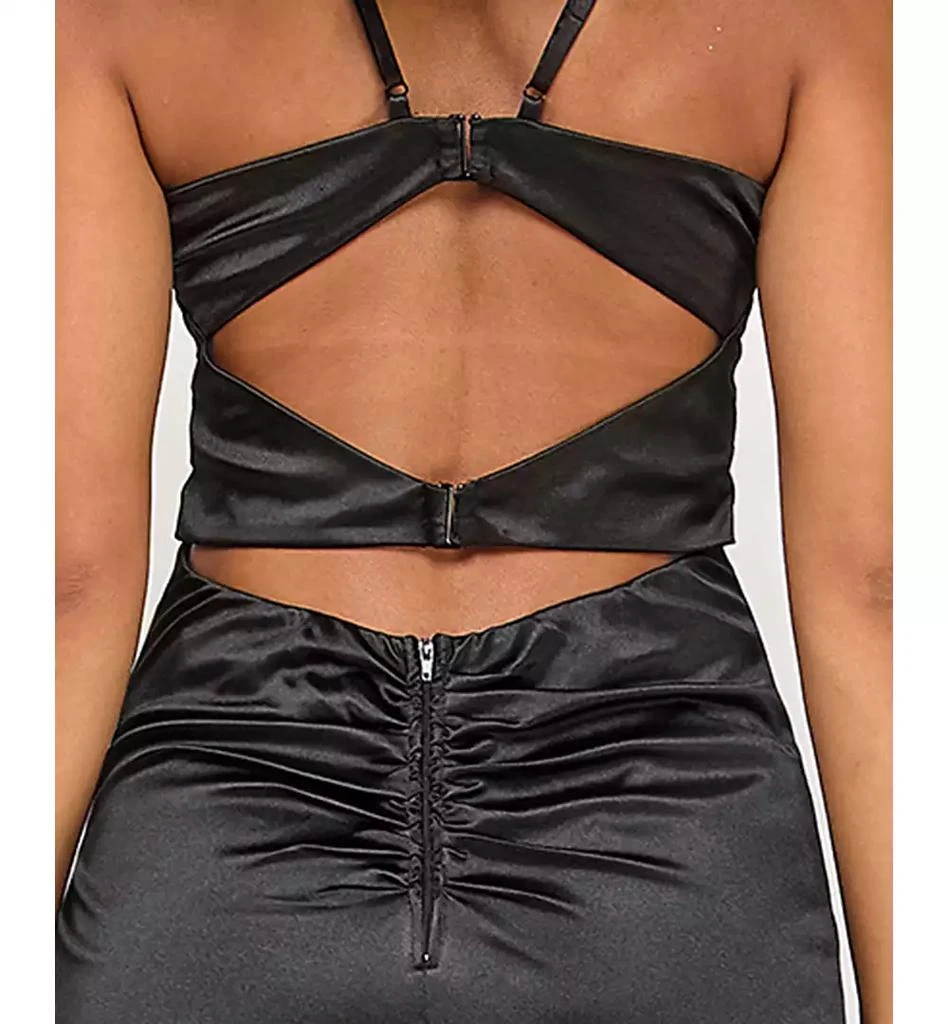Emerald Sundae Juniors' Corset-Front Cutout-Back Gown, Created for Macy's 4