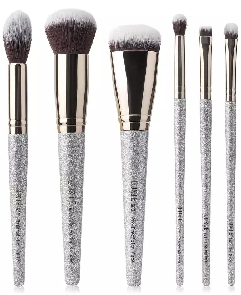 Luxie 7-Pc. Stardust Makeup Brush Set 2
