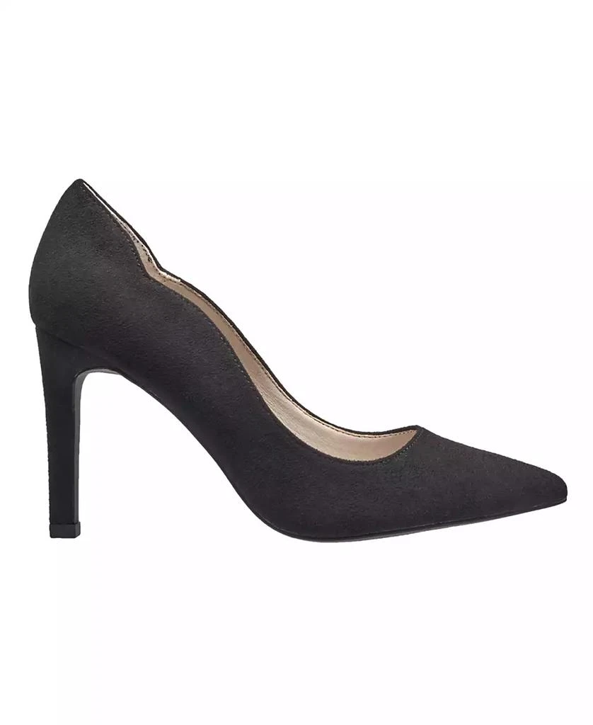 French Connection Women's Scallop Slip-On Heels Sandals 2