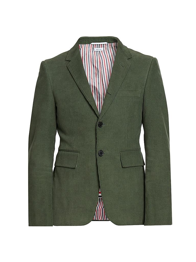 Thom Browne Single Breasted Seersucker Blazer – On Sale Now Thom Browne Single Breasted Seersucker Blazer – On Sale Now