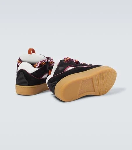 Lanvin Curb suede sneakers 7