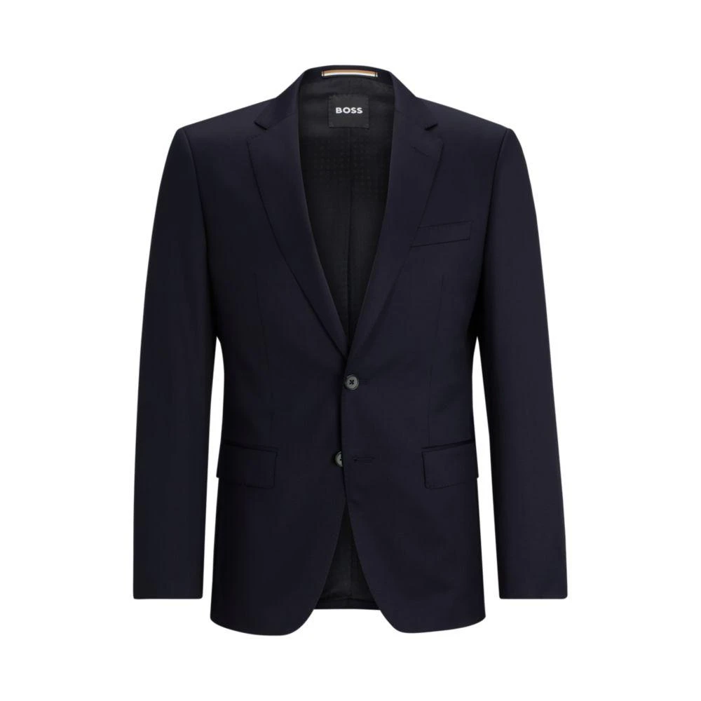 Hugo Boss Single-breasted jacket in virgin-wool serge 1