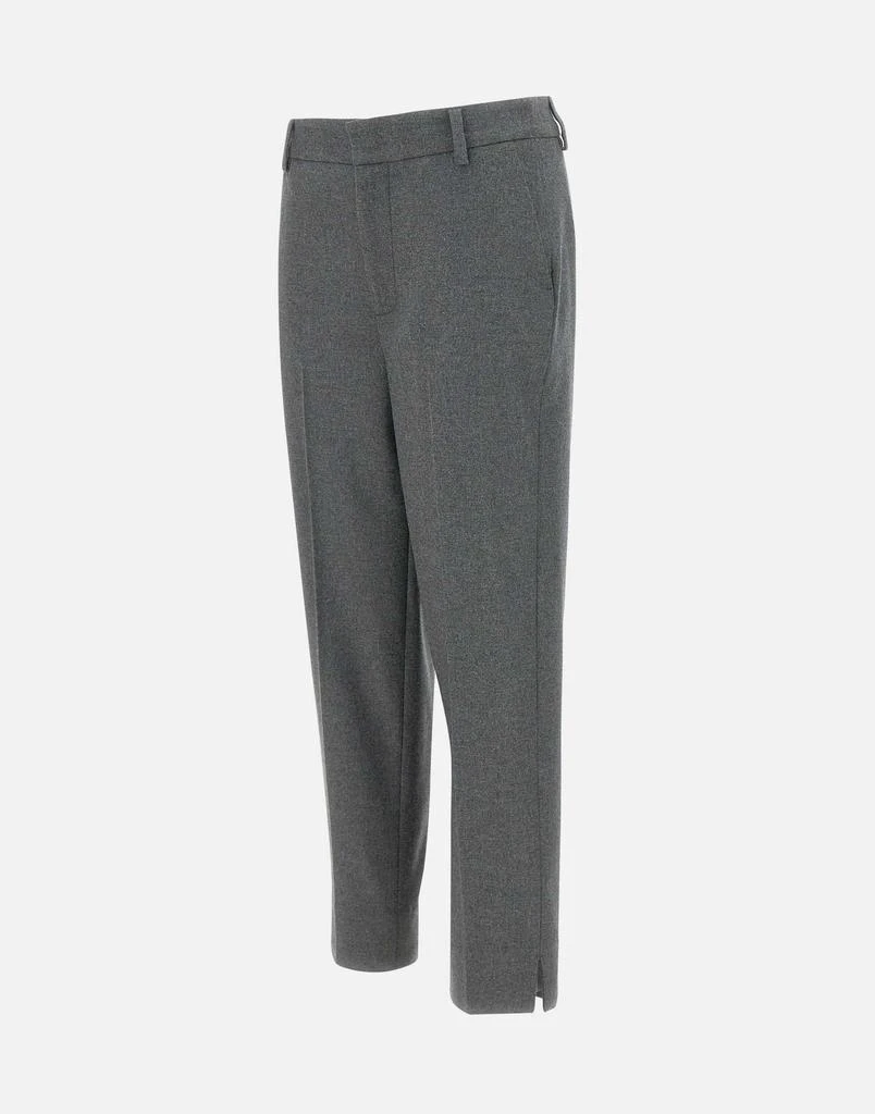 CLOSED ‘Sonnet’wool and viscose  trousers 4