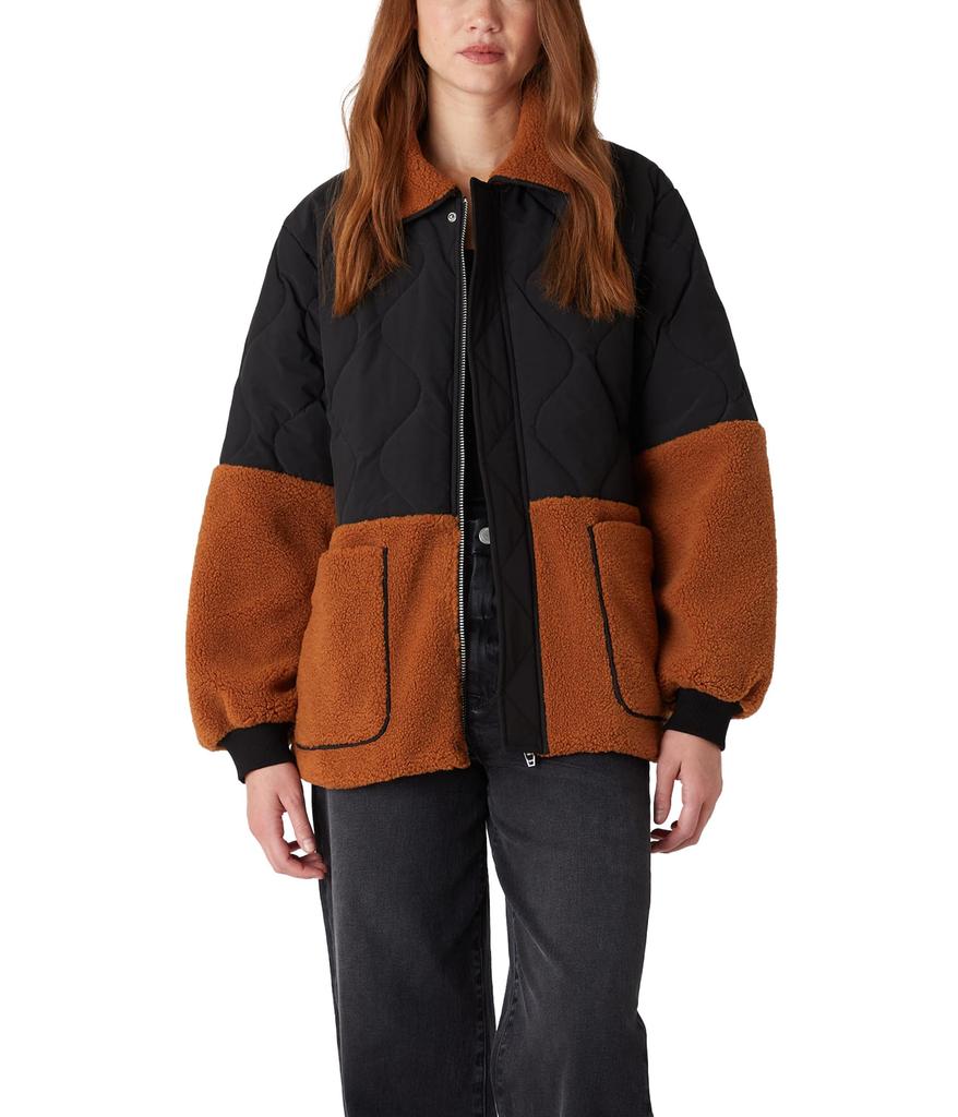 Blank NYC Sherpa Quilted Jacket