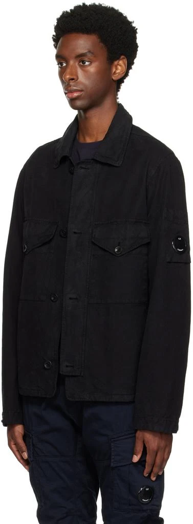 C.P. Company Black Lens Jacket 4