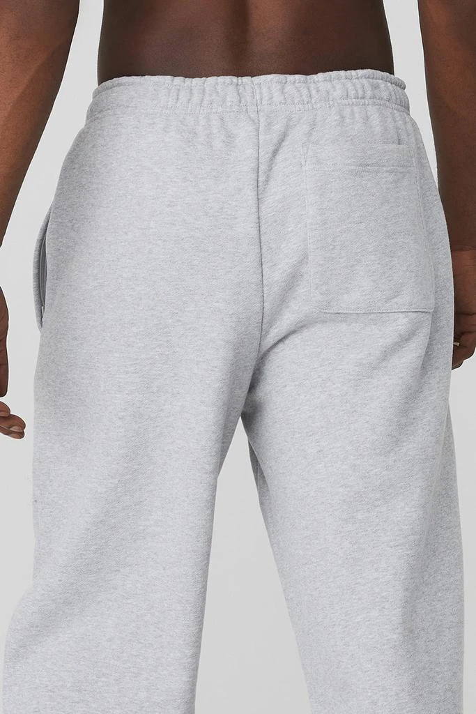 Alo Renown Heavy Weight Sweatpant - Athletic Heather Grey 5