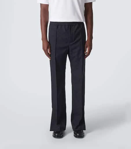 Gucci GG mid-rise straight pants 3