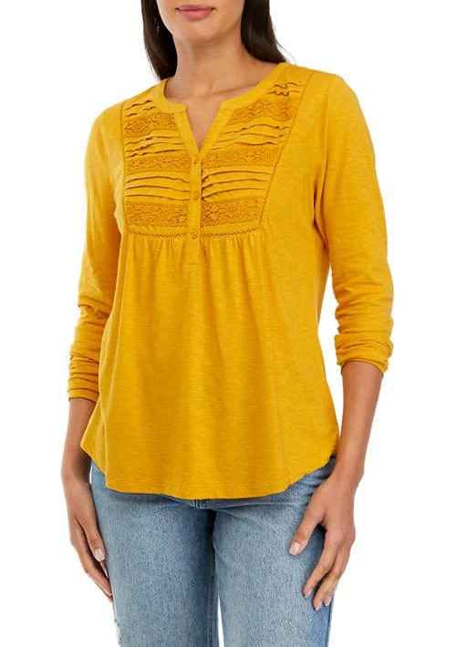 Wonderly Womens Pintuck Top 1