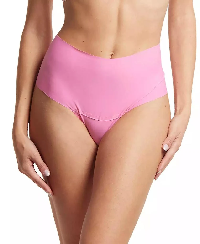 Hanky Panky Women's Breathe Soft Hi-Rise Thong 3 Pack 3