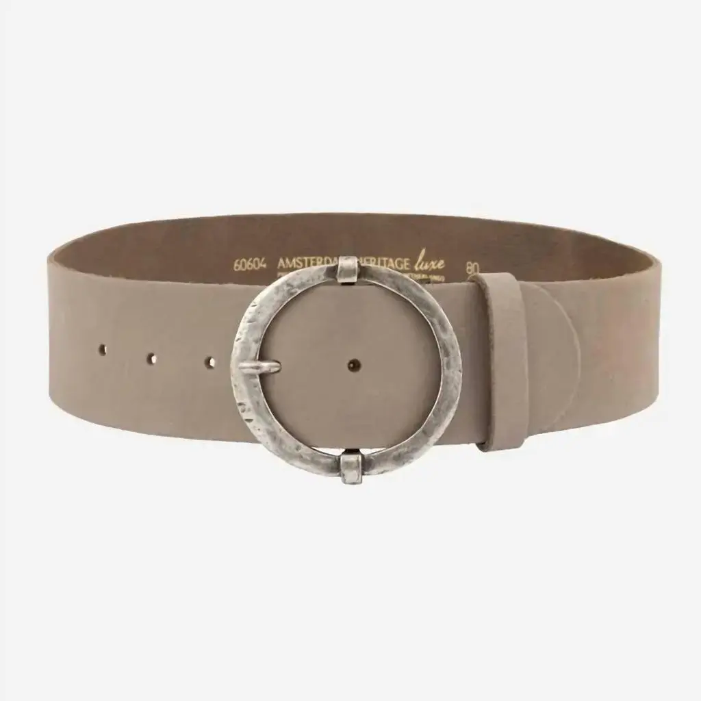 Amsterdam Heritage Amsterdam Heritage - Women's Vintage Buckle Leather Belt