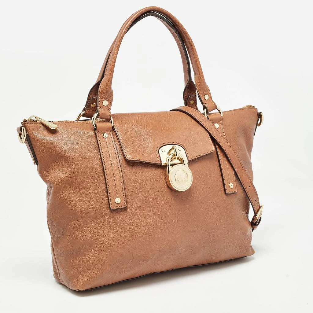Michael Kors Michael Michael Kors Leather Hamilton Satchel 2
