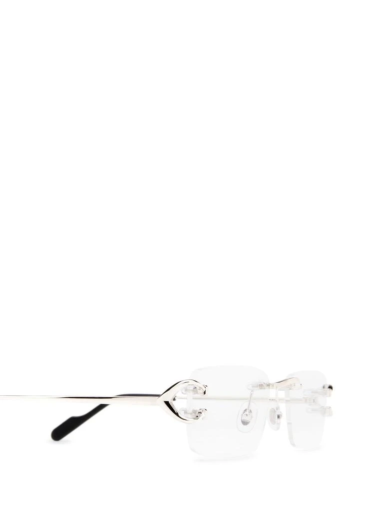 Cartier Cartier Rectangle Frame Glasses 3