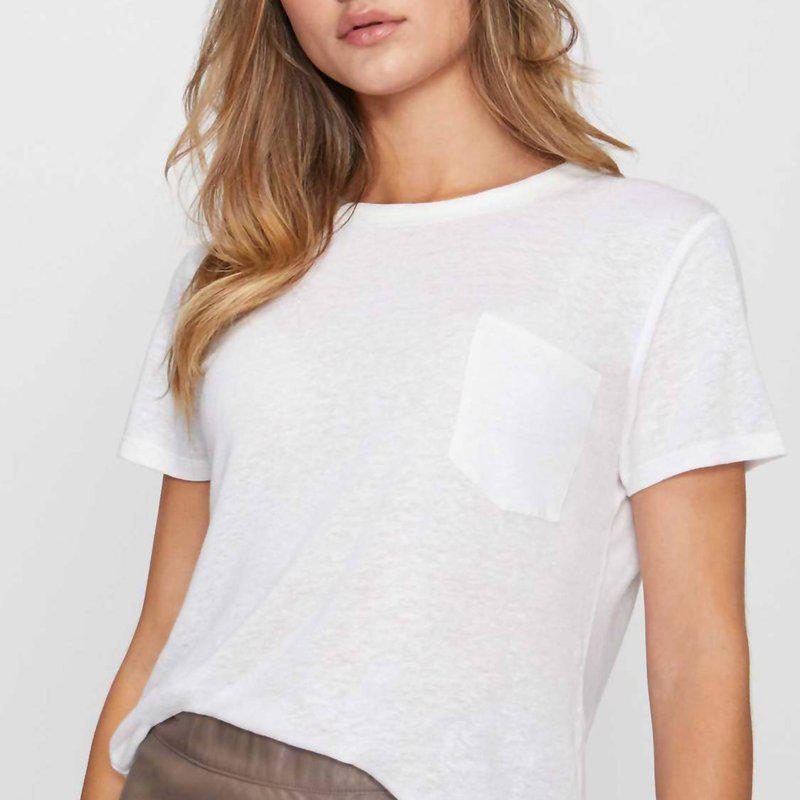 Brochu Walker Caelan Tee In Salt White