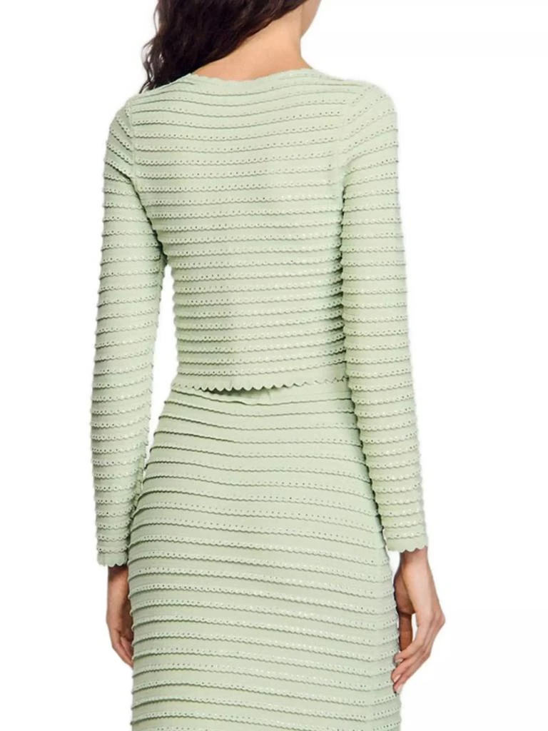 Sandro Rhinestone Cardigan 3