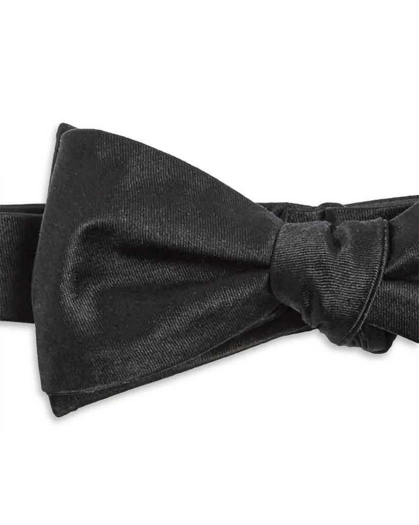 The Men's Store at Bloomingdale's Solid Silk Self Tie Bow Tie - Exclusive 2