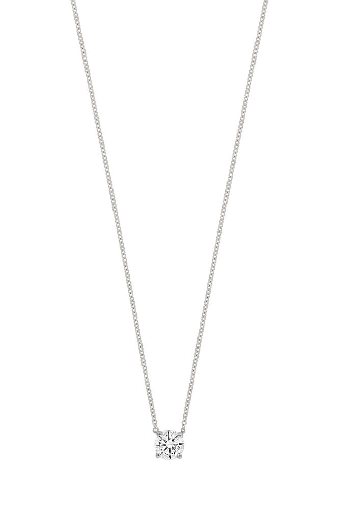 Bony Levy Audrey 14K Gold Diamond Solitaire Pendant Necklace - 0.37 ctw