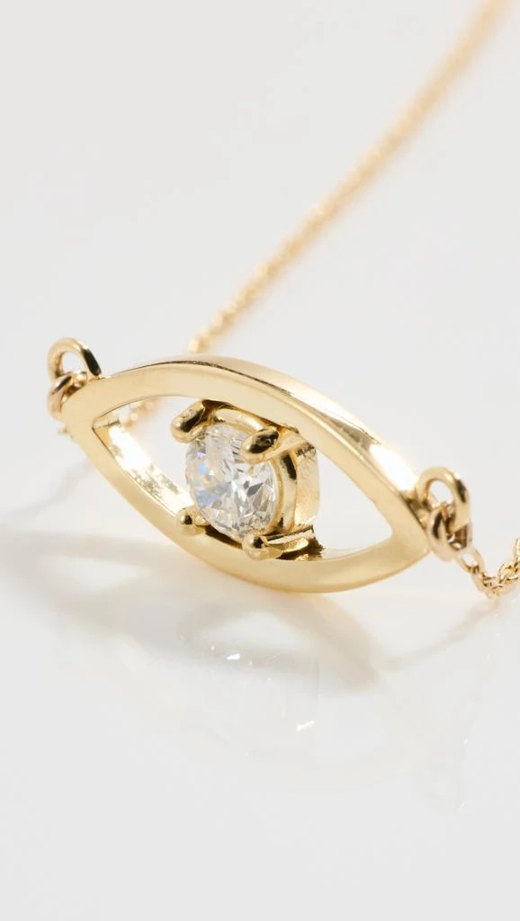 Jennifer Meyer 18k Open Evil Eye Necklace 5