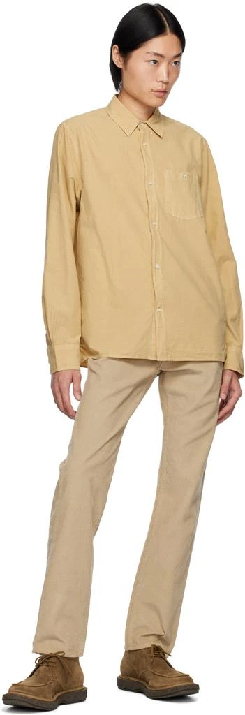 Officine Générale Beige Alex Shirt 4