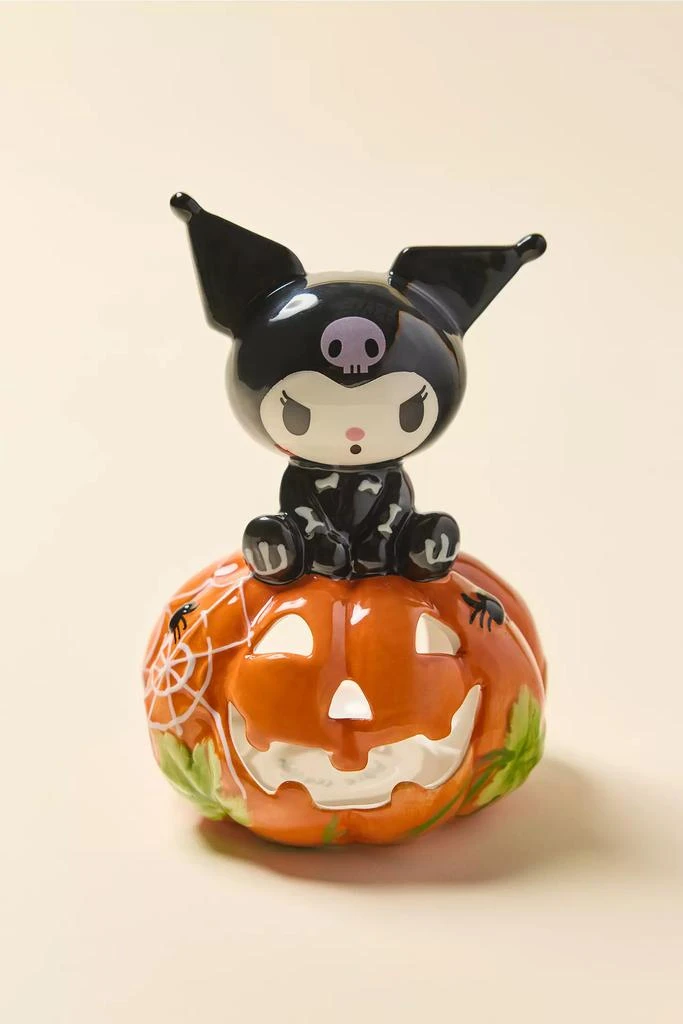 Sanrio Sanrio Kuromi Skeleton Costume Ceramic Tealight Holder 2