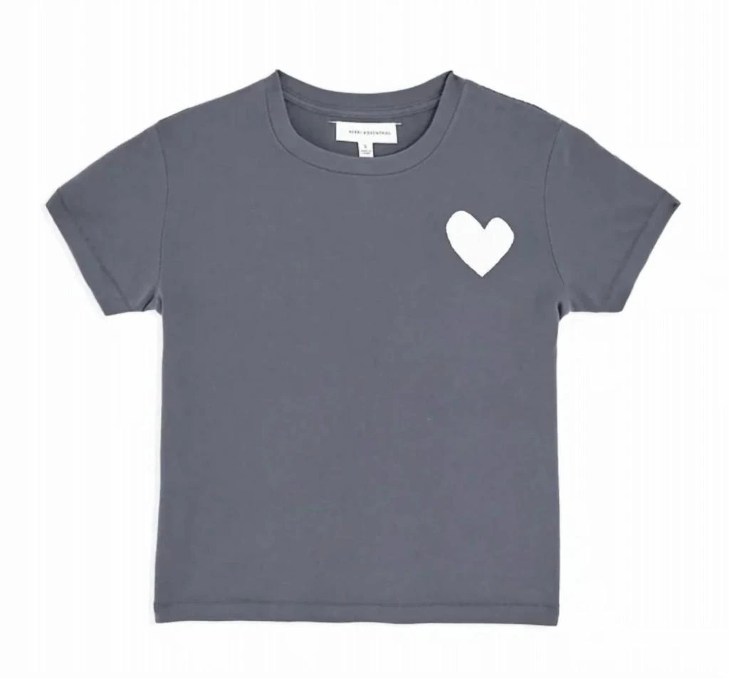KERRI ROSENTHAL Kerri Rosenthal - Heart T-shirt Top 2