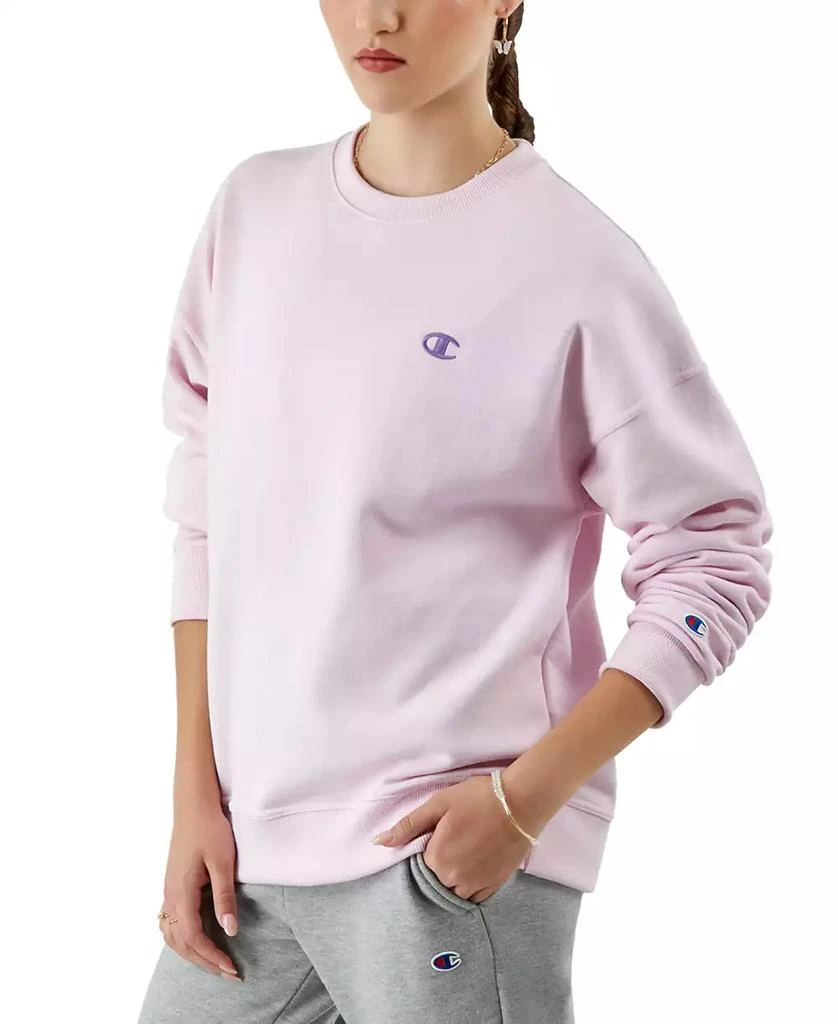 CHAMPION Women's Powerblend Fleece Crewneck Sweatshirt 3