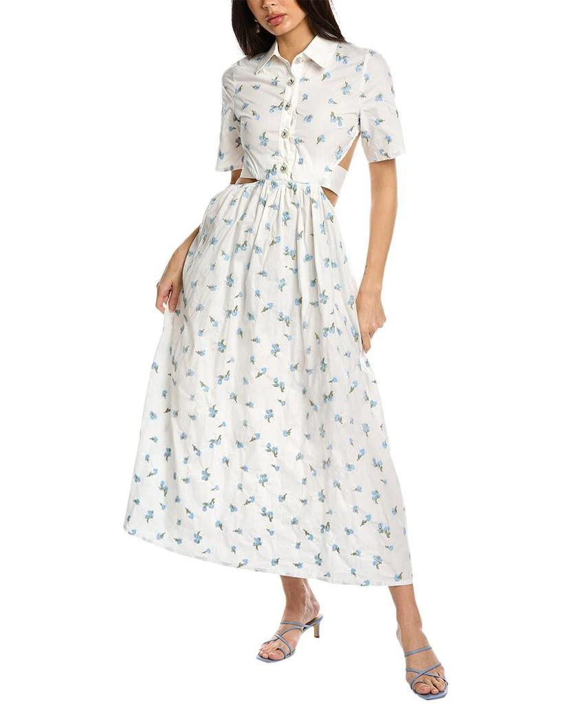 Sister Jane Lapis Shell Shirtdress 1
