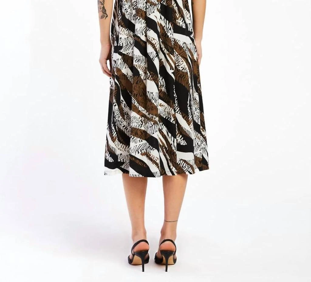 Velvet Heart Velvet Heart - Soleta Zebra Midi Dress 2