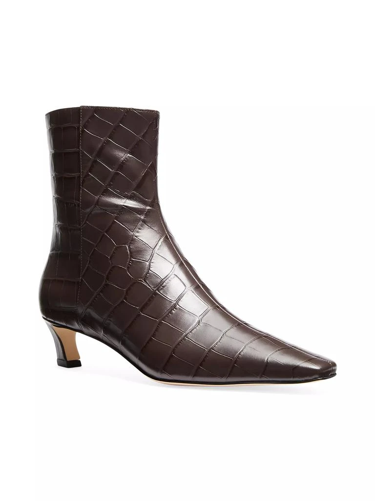 Michael Kors Cosmo 40MM Crocodile-Embossed Leather Booties 2