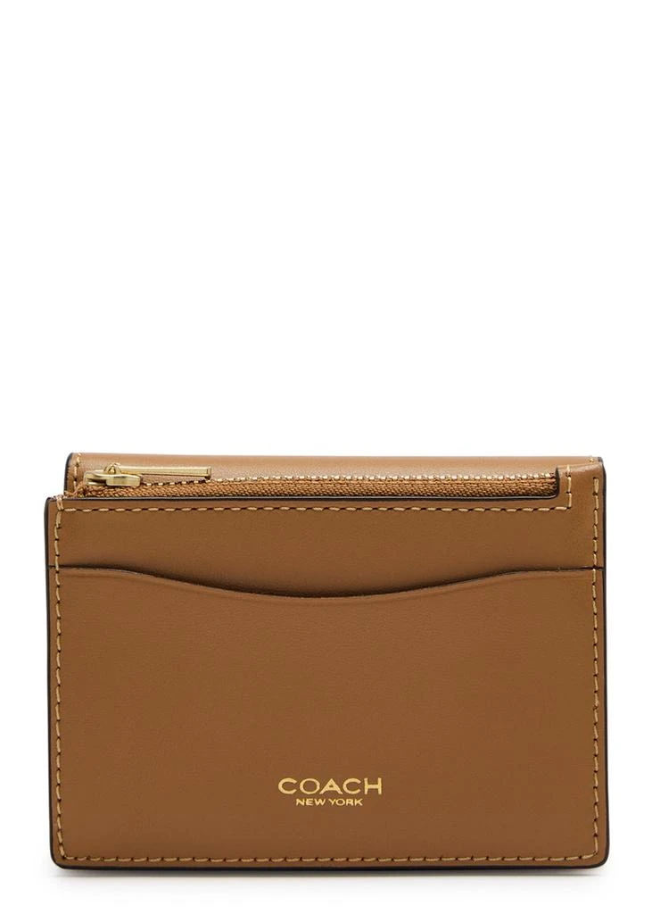 Coach Logo leather wallet Wallets Save Extra 11% OFF On $1